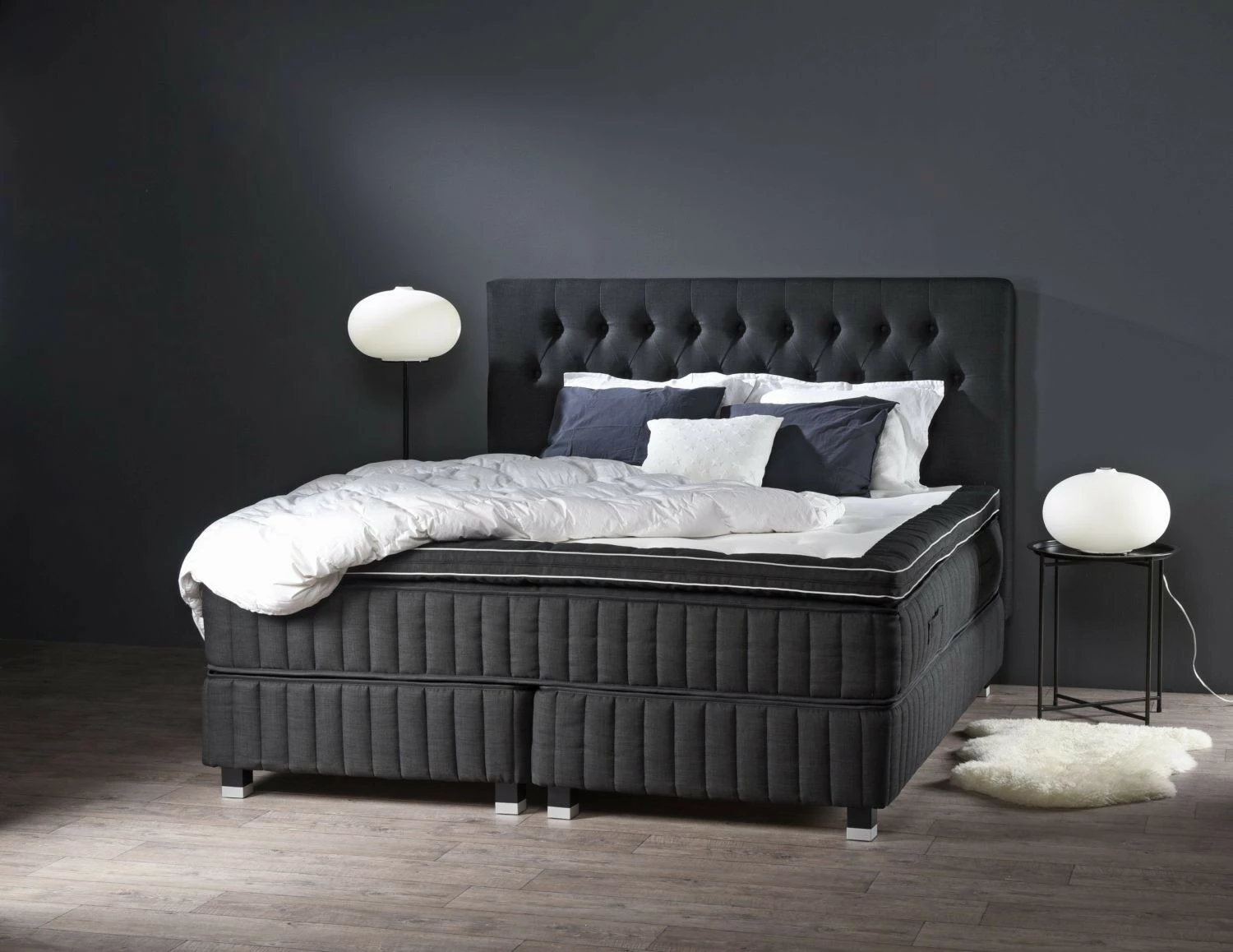 Gustav Classic Jenkkisänky 210x210 Cm, Premium Petauspatjalla 4 Gustav Classic Jenkkisänky 210x210 Cm, Premium Petauspatjalla - Image 2