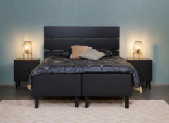 Black Sängynpääty 165 Cm. Musta