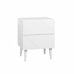 Hiipakka Vilja Yöpöytä Laatikoilla, Valkoinen