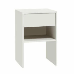 Black Yöpöytä Valkoinen