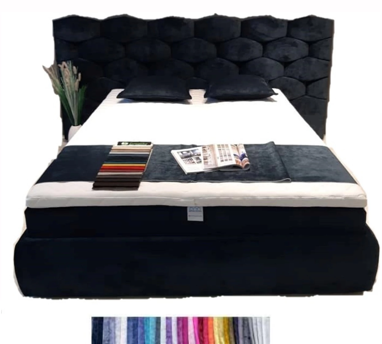 Honeycomb Sängynpääty 160 Eros Tai Napoli Kankaalla 3 Honeycomb Sängynpääty 160 Eros Tai Napoli Kankaalla