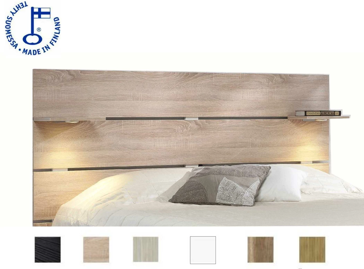 BLACK Sängynpääty 125 Cm 3 BLACK Sängynpääty 125 Cm