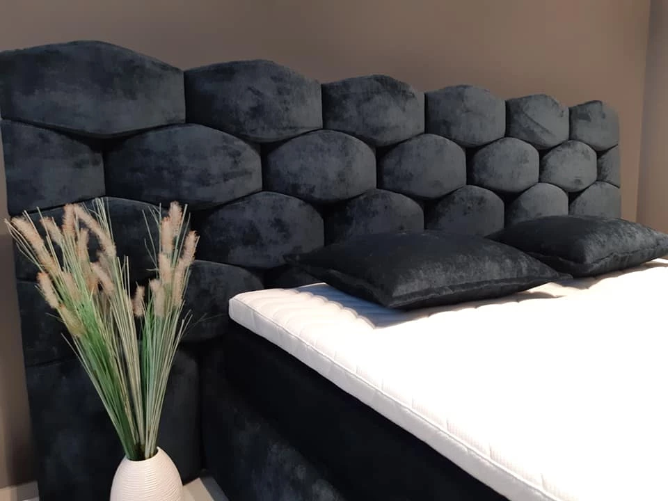 HoneyComb Sängynpääty 200 HR1 Kankailla 6 HoneyComb Sängynpääty 200 HR1 Kankailla - Image 4