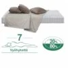 Luonnonkumi Patja 7V 80×200 Cm 2 Luonnonkumi Patja 7V 80×200 Cm -Vuodevaatteet Myynti latex207patja 1 3