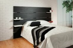 BLACK Sängynpääty 185 Cm -Vuodevaatteet Myynti sangynpaaty musta black 1 2